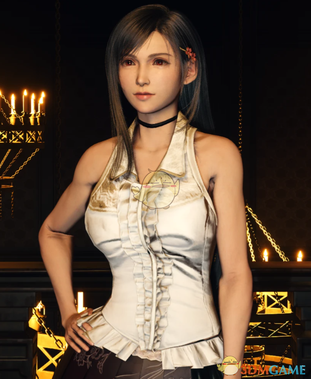 《最终幻想7：重生》蒂法的濡鸦之巫女雏咲深羽套装MOD