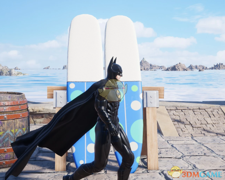 《最终幻想7：重生》蝙蝠侠替换克劳德MOD