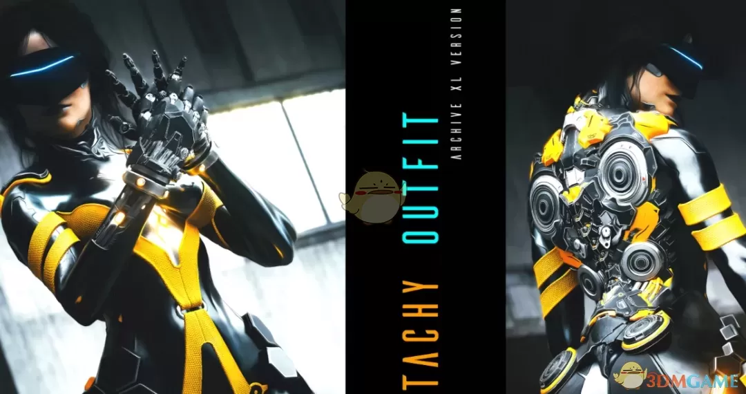 《赛博朋克2077》剑星迅驰空降服MOD