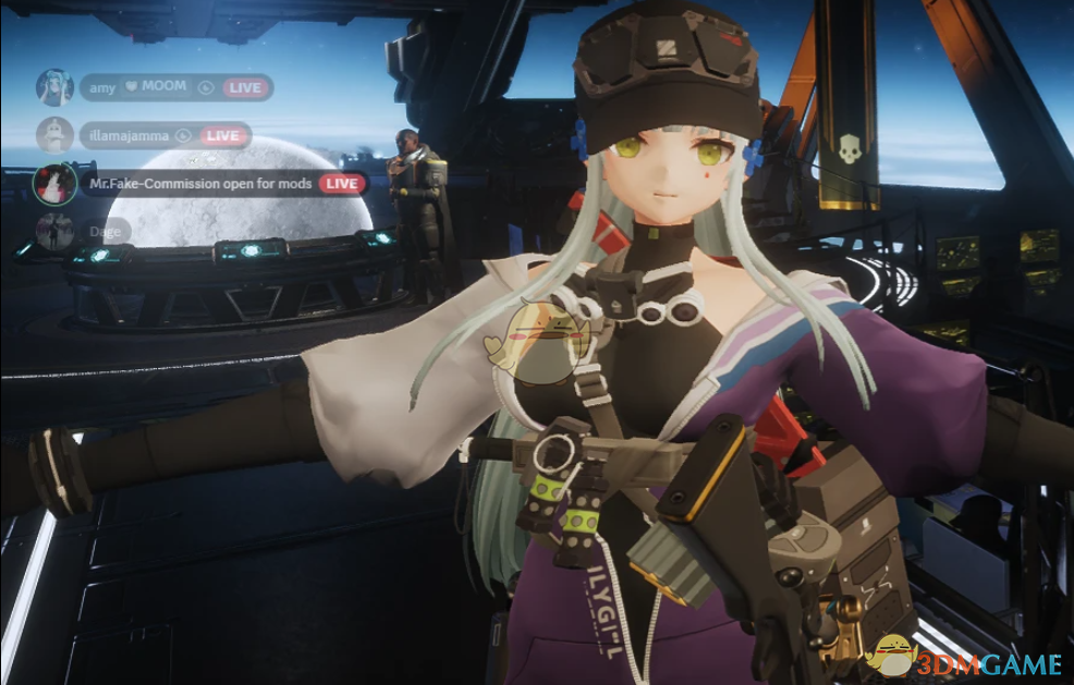 《绝地潜兵2》少女前线2可露凯外观MOD