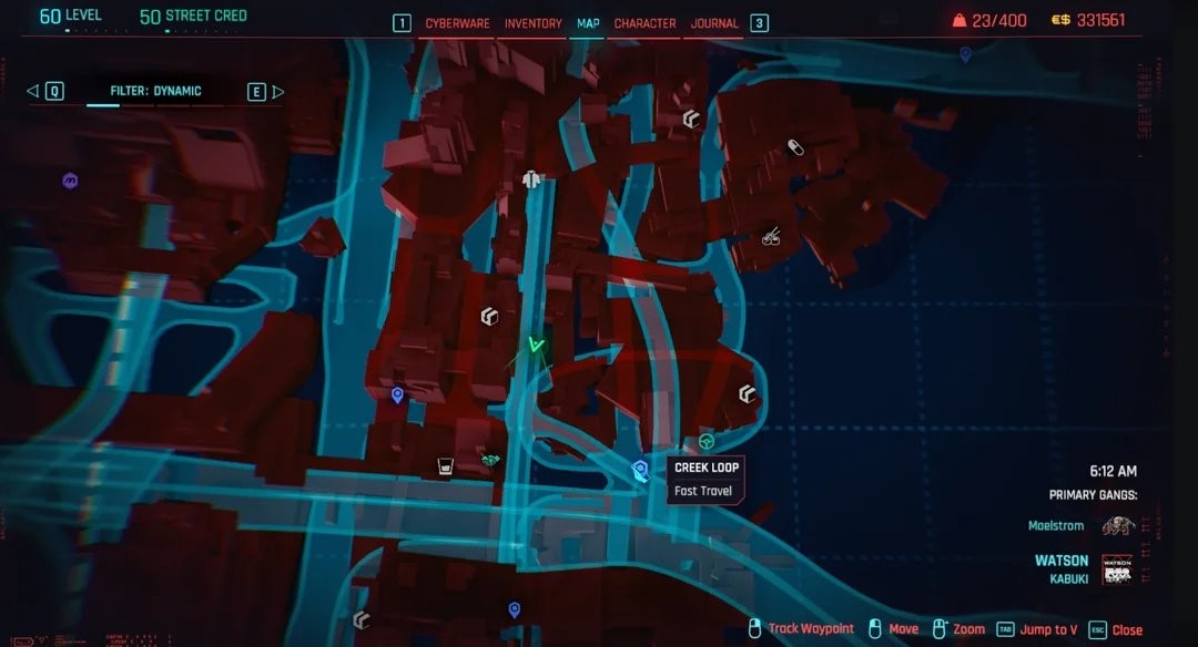 还有新更新？ 《赛博朋克2077》switch2版地图惊现新图标