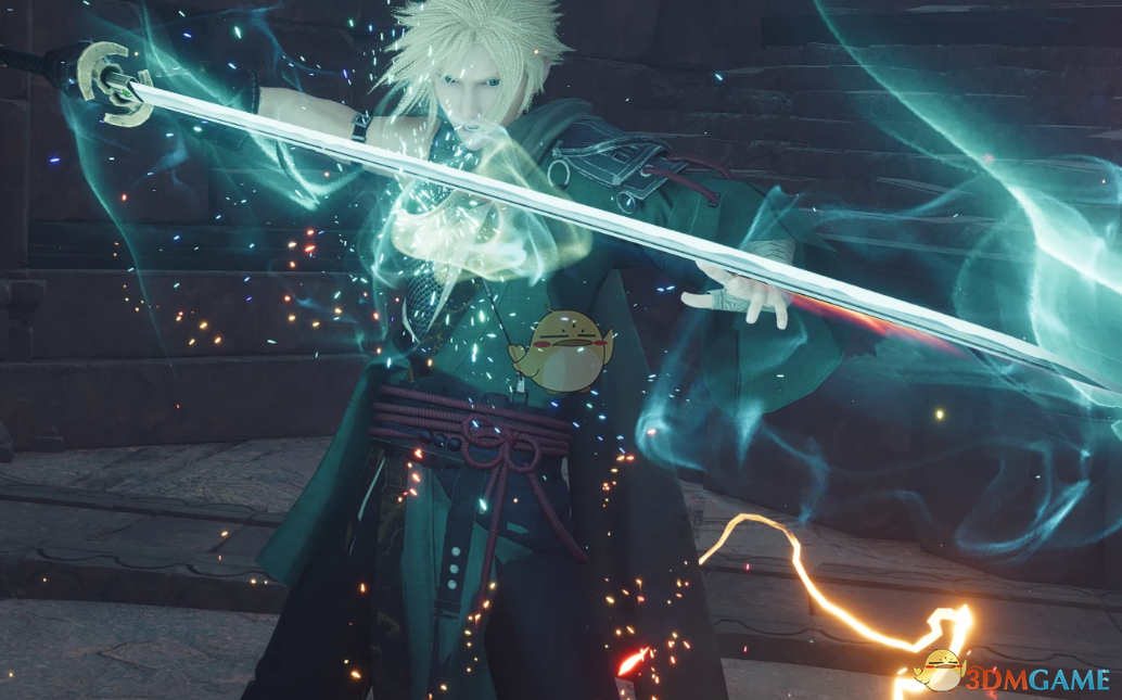 《最终幻想7：重生》克劳德的荣誉训练服MOD