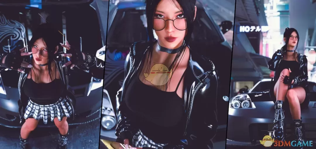 《赛博朋克2077》休闲短裙装MOD