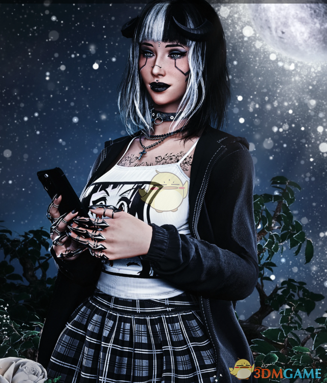 《赛博朋克2077》休闲短裙装MOD