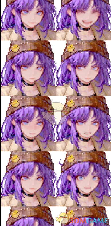 《星露谷物语》阿比盖尔高清动漫少女肖像MOD