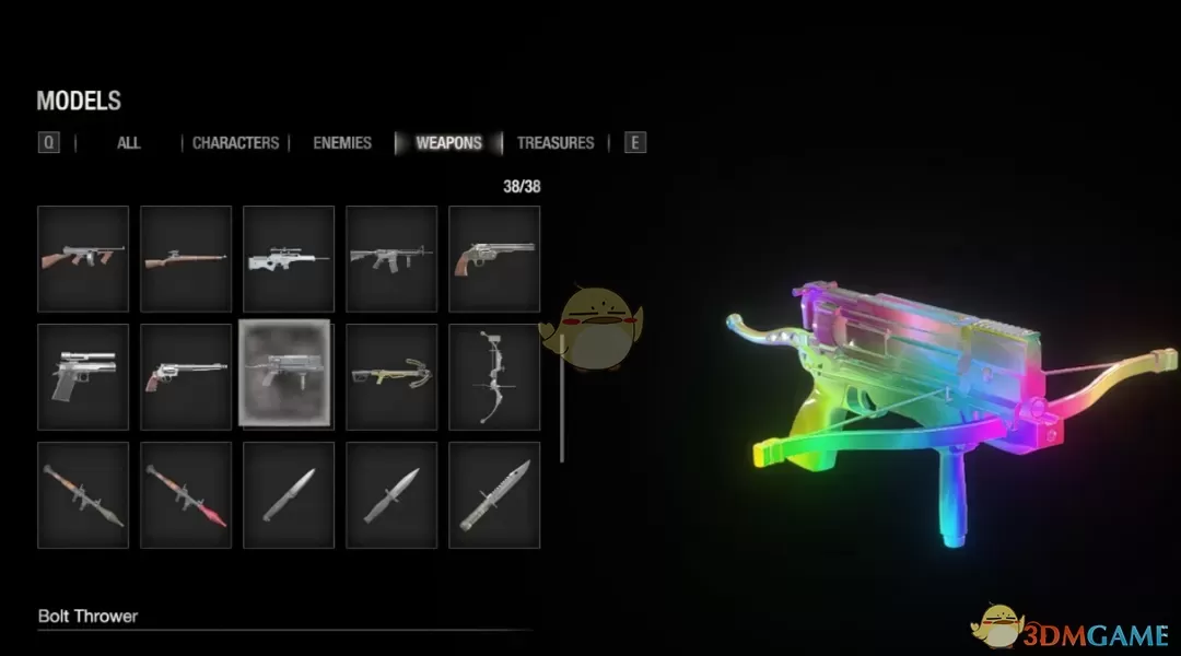 《生化危机4：重制版》彩虹特殊武器MOD