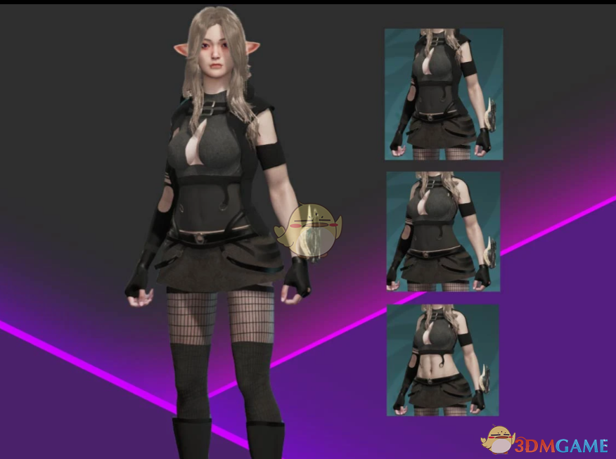 《怪物猎人：荒野》现代吊带短裙装MOD
