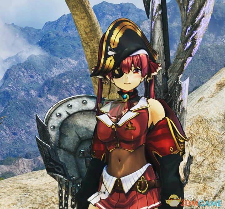 《怪物猎人：荒野》hololive虚拟主播宝钟玛琳外观MOD