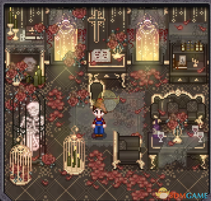 《星露谷物语》哥特式玫瑰家具包MOD