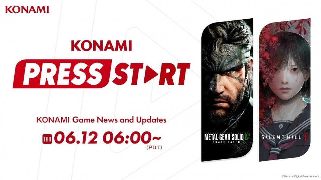 Konami將于6月12日舉辦發(fā)布會(huì) 展示《寂靜嶺f》《合金裝備3：重制版》等游戲