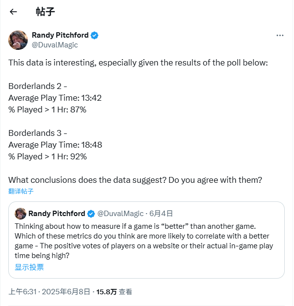 Gearbox总裁称《无主之地4》全方面超过前作 对游戏充满信心