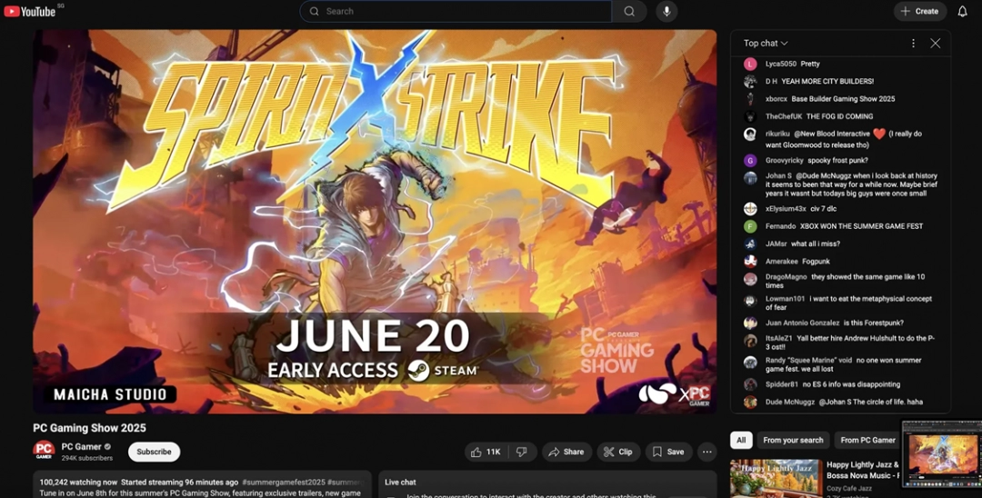 超高速動作游戲《靈拳Spirit X Strike》6月20日正式登陸Steam平臺！