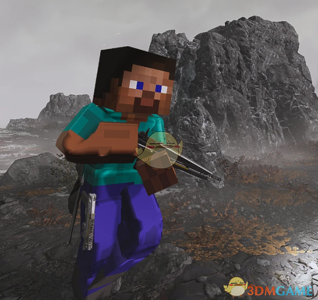 《绝地潜兵2》我的世界史蒂夫外观MOD