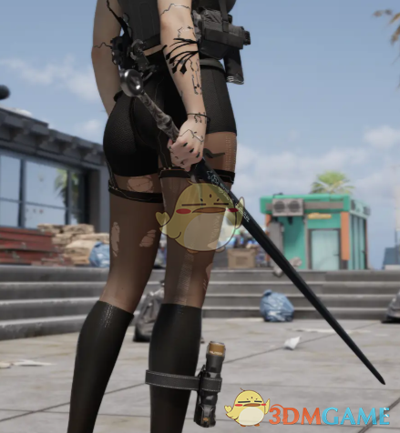 《赛博朋克2077》巫师三吉薇艾儿之剑MOD