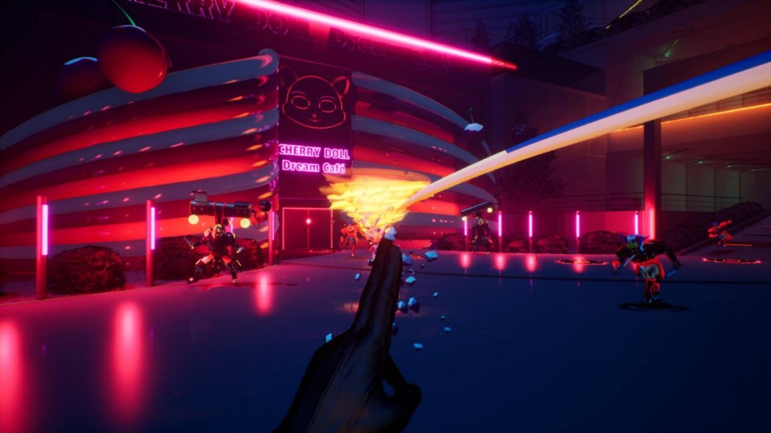 赛博朋克高速砍杀游戏《东京地下杀手》 现已登陆Steam新品节
