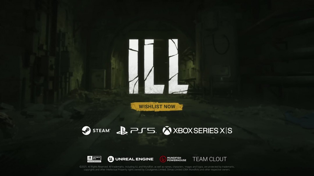 第一人稱動作恐怖游戲《ILL》首曝實(shí)機(jī)片段
