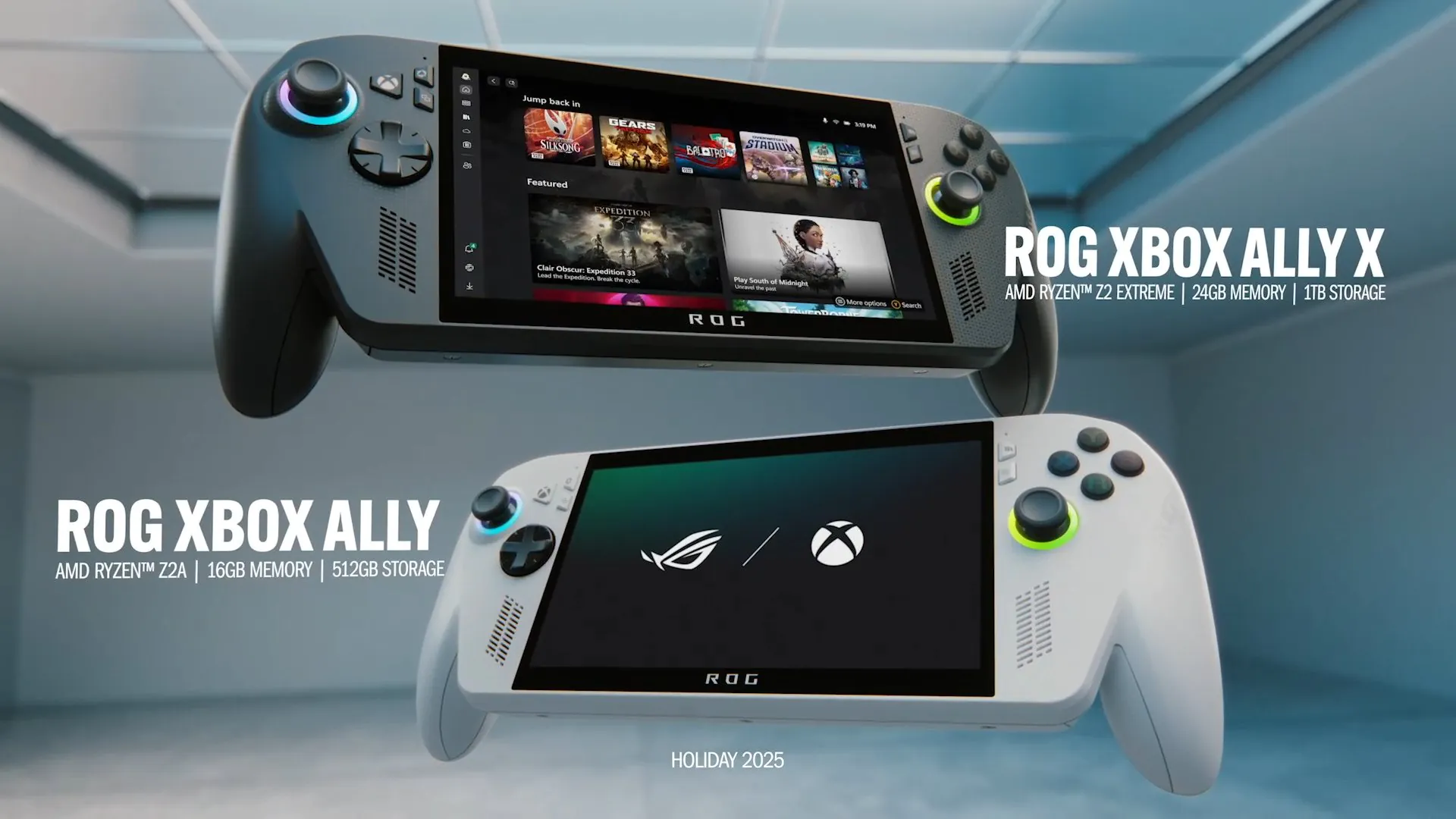 ROG Xbox Ally基础款和三年前的Steam Deck芯片相似