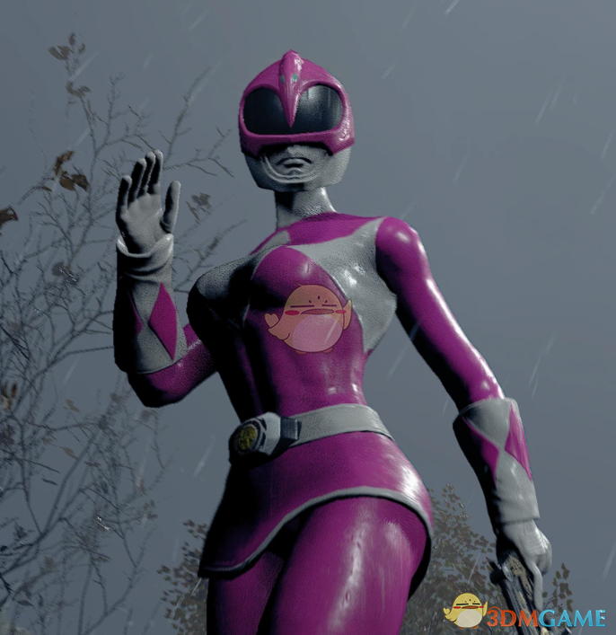 《生化危机4：重制版》超凡战队粉战士替换艾达MOD