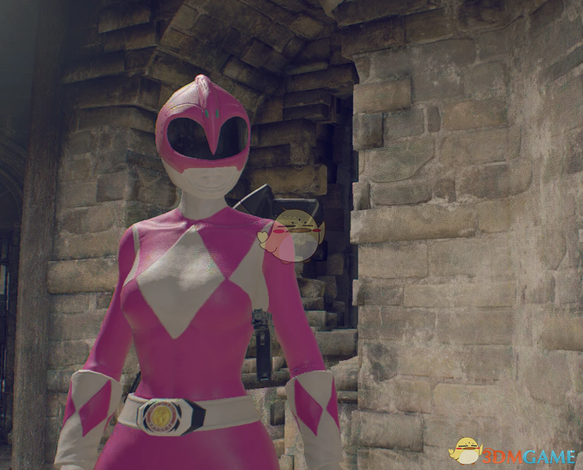 《生化危机4：重制版》超凡战队粉战士替换艾达MOD