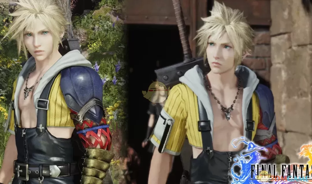 《最终幻想7：重生》克劳德的最终幻想10提达套装MOD