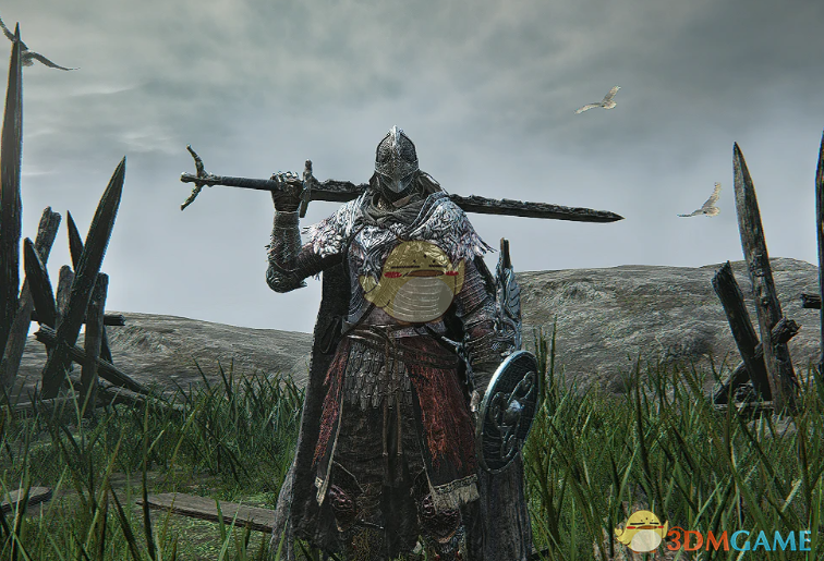 《艾尔登法环：黑夜君临》白狼战鬼外观MOD