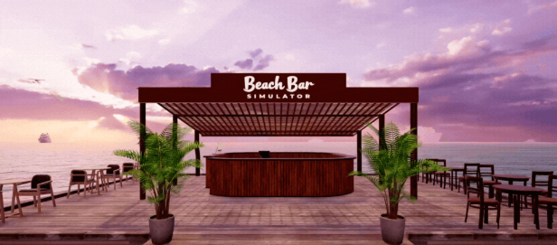《海滩酒吧模拟器》demo