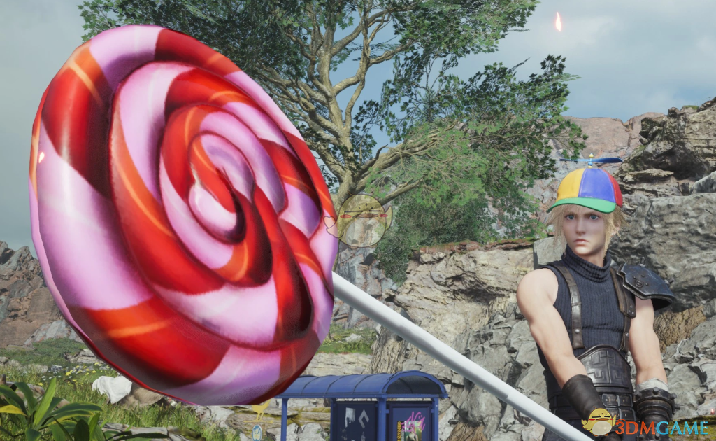 《最终幻想7:重生》克劳德的棒棒糖之剑MOD