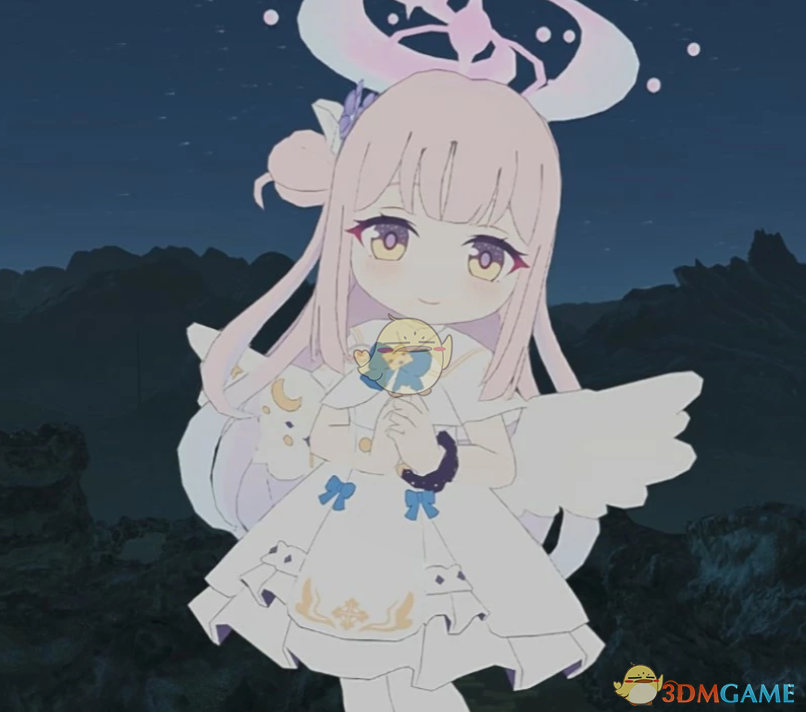 《怪物猎人：荒野》蔚蓝档案圣园未花外观MOD