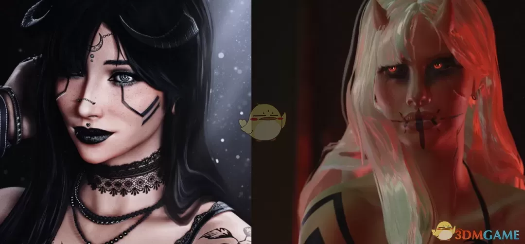 《赛博朋克2077》娜塔莉娅头发MOD