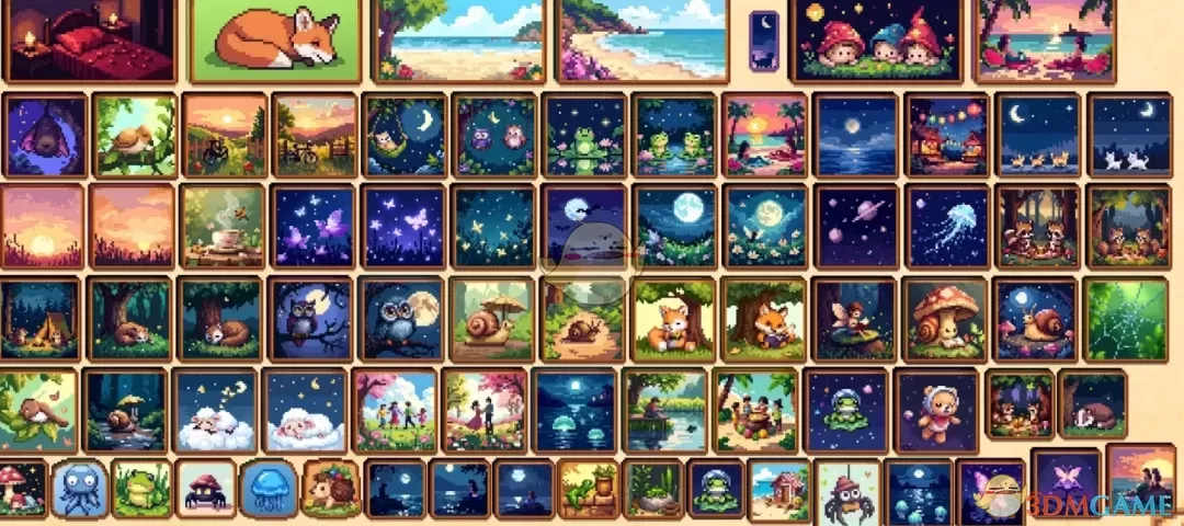 《星露谷物语》夏日画作MOD