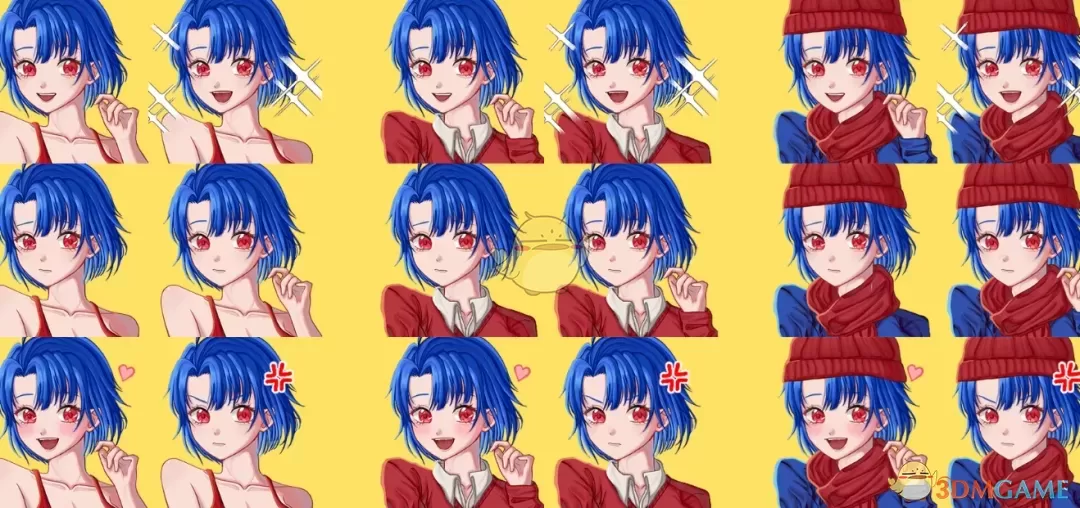 《星露谷物语》艾米丽高分辨率动漫肖像MOD