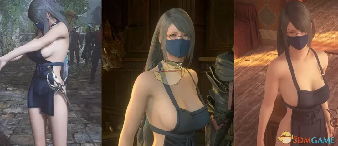 《最终幻想16》吉尔的性感牛奶围裙MOD