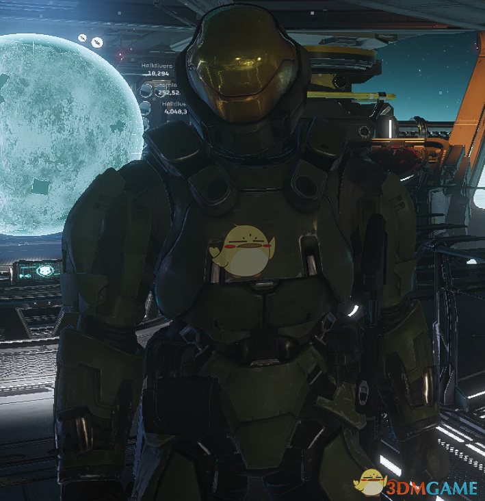 《绝地潜兵2》光环半动力渗透装甲外观MOD