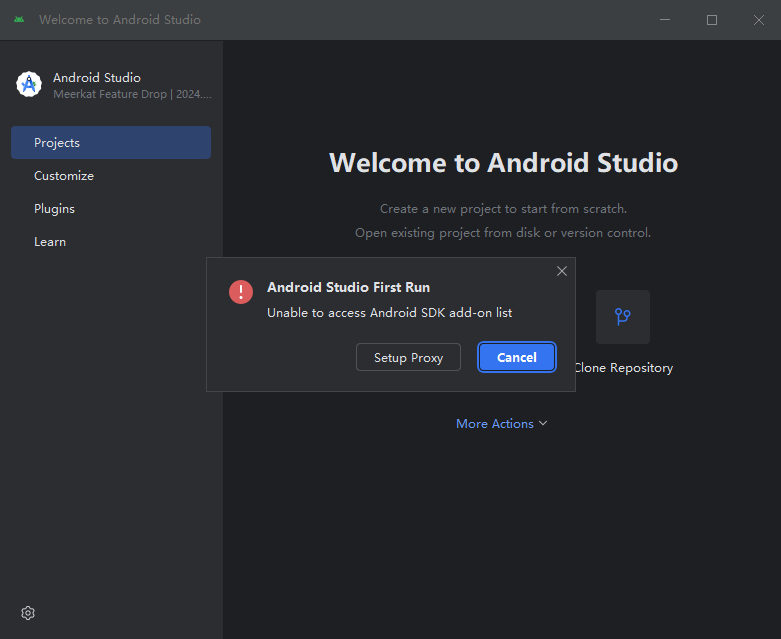 Android Studio2024.3.2.15