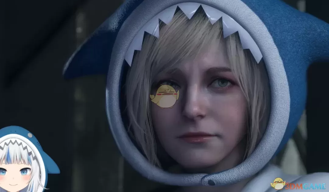 《生化危机4：重制版》阿什莉的噶呜·古拉鲨鱼帽MOD