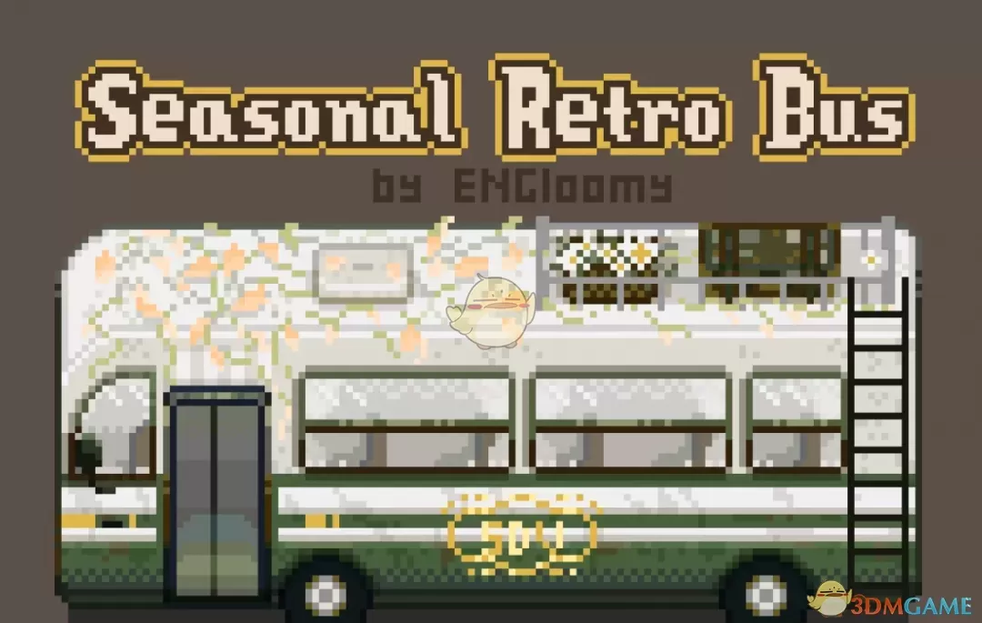 《星露谷物语》季节性复古巴士MOD