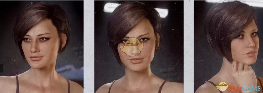 《赛博朋克2077》艾达斜刘海短发MOD