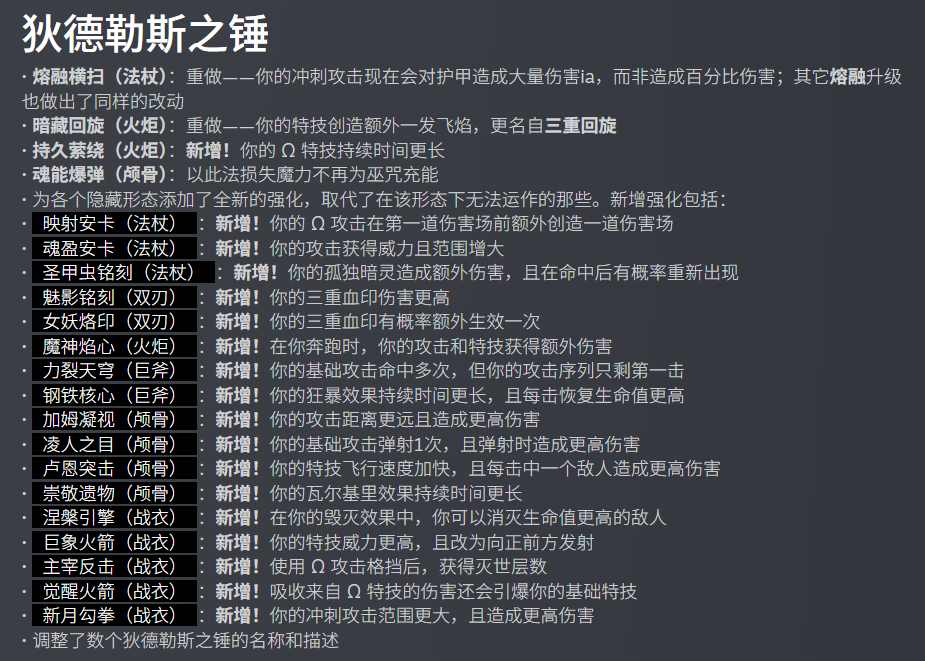 《哈迪斯2》1.0前最后一次重大更新 内容多的像新作