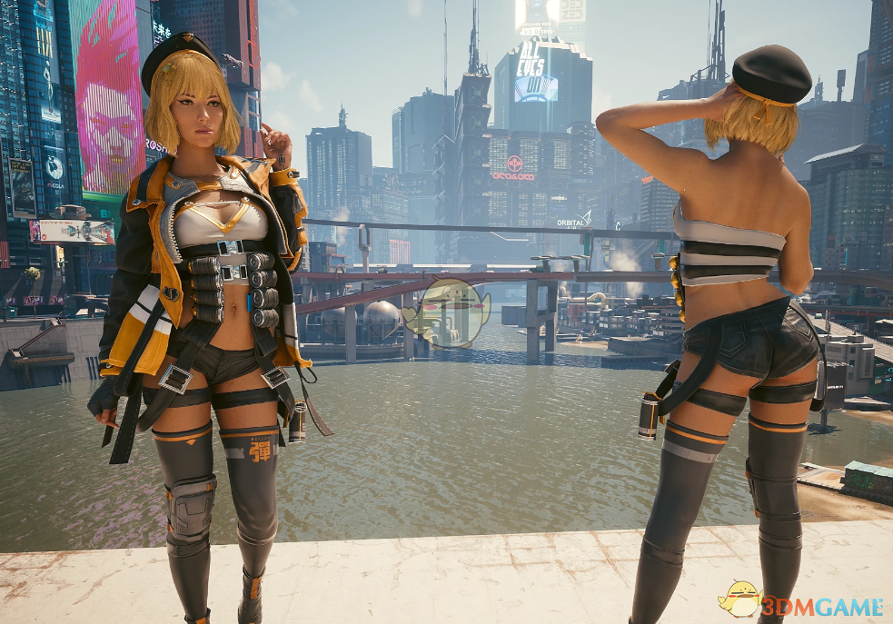 《赛博朋克2077》胜利女神妮姬阿妮斯套装MOD