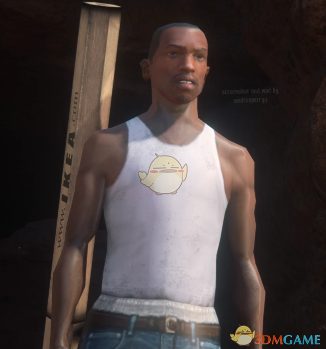 《最终幻想16》侠盗猎车手卡尔·约翰逊替换克莱夫MOD