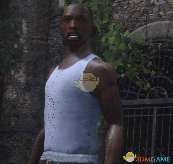 《最终幻想16》侠盗猎车手卡尔·约翰逊替换克莱夫MOD