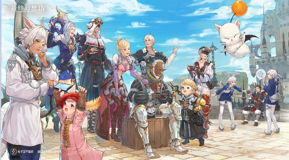 腾讯《最终妄图14：水晶天下》不删档正式上线！复原正版