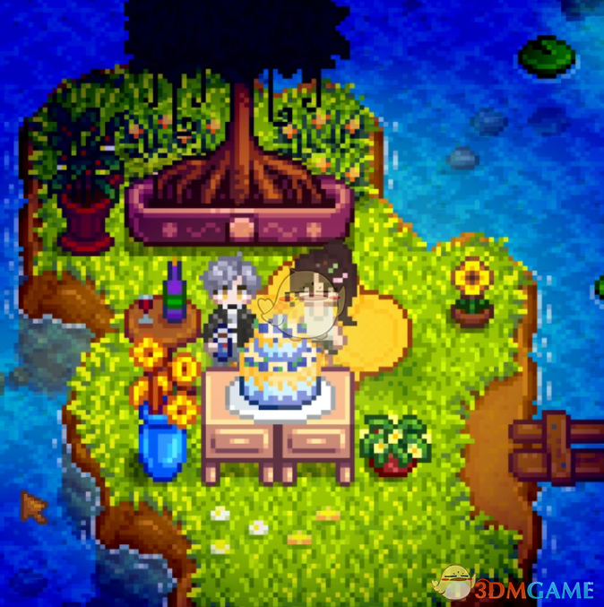 《星露谷物语》恋与制作人NPC凌肖MOD