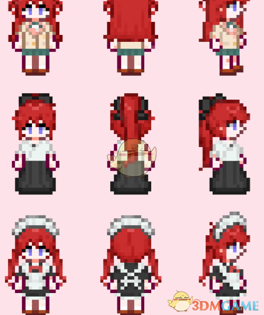 《星露谷物语》偶像梦幻祭服装MOD