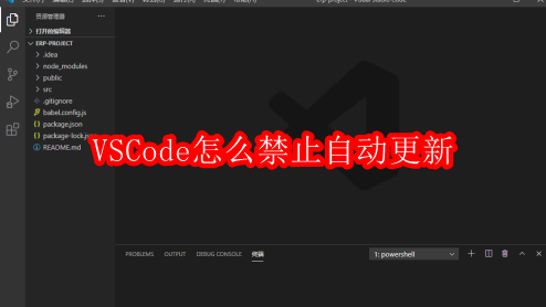 VSCode怎么禁止自动更新