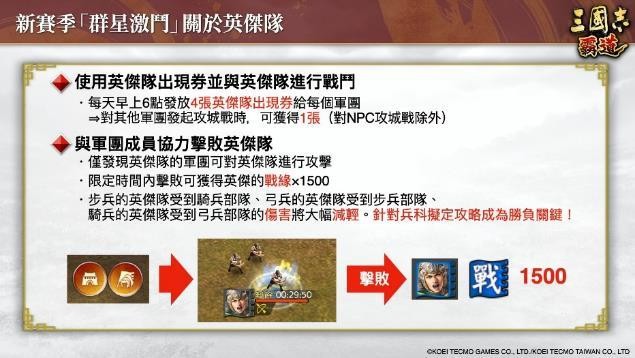 『三國志 霸道』新賽季「群星激斗」開幕！全新LR武將「魏延」「管夷吾」6月更新登場