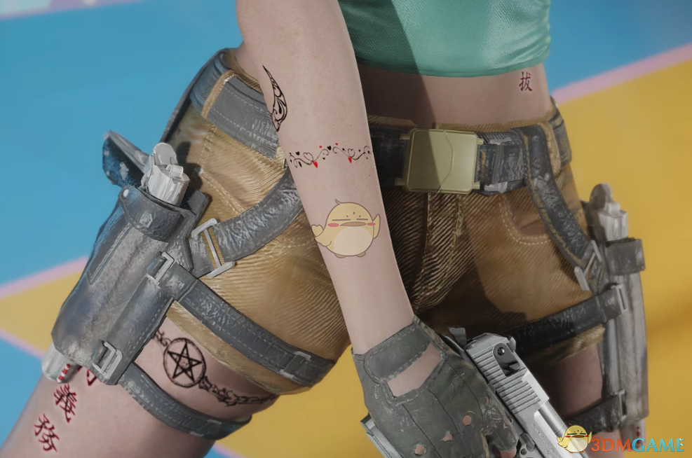 《上古卷轴5：天际重制版》古墓丽影劳拉经典套装MOD