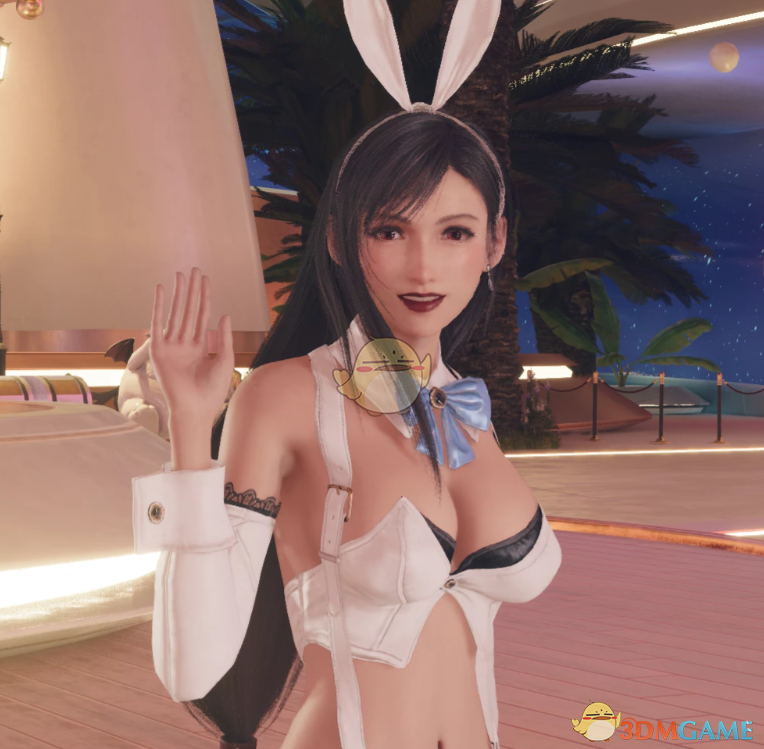 《最终幻想7：重生》蒂法的兔子紧身胸衣MOD