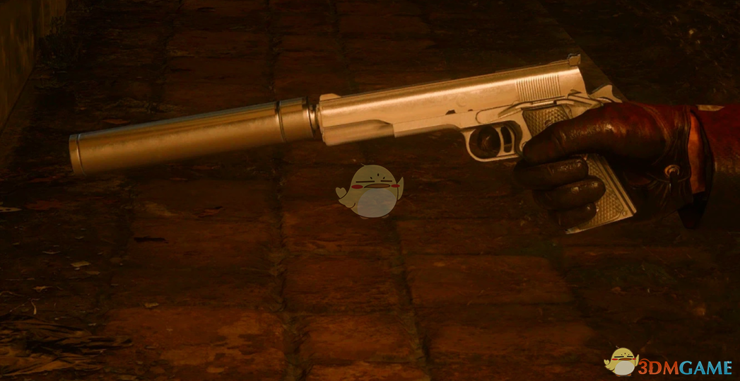 《荒野大镖客2》杀手Hardballer消音手枪MOD