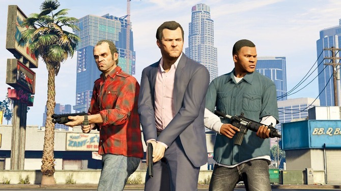 《GTA5》三位主演罕见同框 喊话 R 星能够再次出演《GTA6》